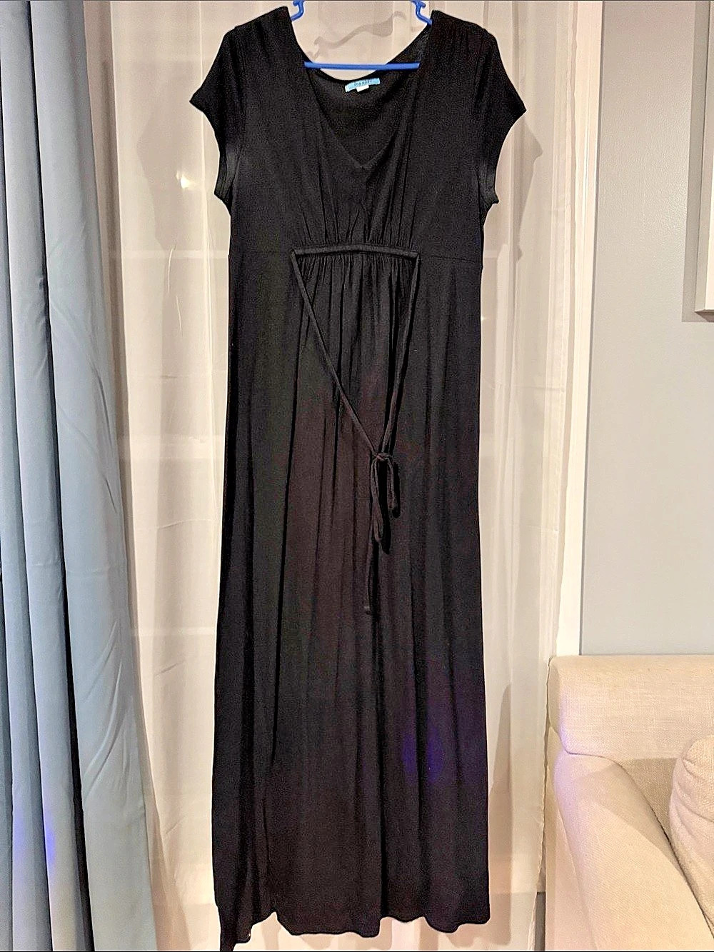Old Navy Black Maxi Dress Size Medium